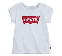 Levi's Lvg ss batwing a line tee Bebé-Niñas Red / White 6 meses