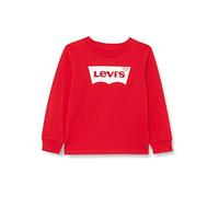 Levi's LVG SS BATWING TEE 3E4234, Camiseta SS Niñas, Rojo (Superred), 3 años