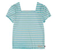 Levi's Lvg ss ribbed baby tee shirt Niñas Azul (Ángel Azul) 4 años