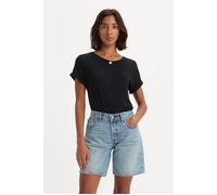 Levi's Margot T-shirt Black Talla: XS | Camisetas de Seda Outlet | Mujer | Negro
