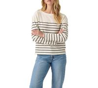 Levi's Camiseta Marin Stripe – Magnolia Stripe Egret – Talla M