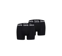 LEVIS MEN REPEAT LOGO BOXER BRIEF 2P black XL