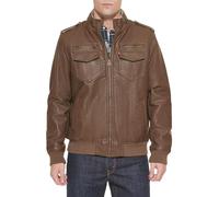 Levi's Men's Vintage Deer Faux Leather Sherpa Lined Aviator Bomber