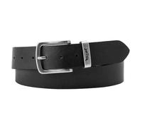 Levi's Metal Two Horse Keeper Belt Ov cinturón, Regular Black, 100 para Hombre