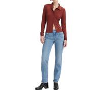 Levi's Middy Straight, Jeans para Mujer, Good Grades, 30W / 29L