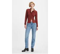 Levi's Middy Straight Jeans Red Talla: W29L29 | Vaqueros Rectos Outlet | Mujer | Rojo