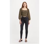 Levi's Mile High Super Skinny Black Ground Talla: W26L32 | Vaqueros Skinny Outlet | Mujer | Negro