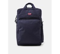 Levi's Mochila grande en azul marino con cremallera. Azul marino