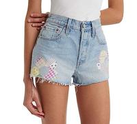 Levi's Mujer 501 Original Shorts Pantalones Cortos, Fresh As A Daisy Short, 24W
