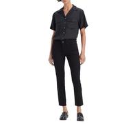 Levi's Mujer 712 Slim, Night Is Black, 30W / 34L
