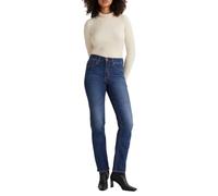 Levi's Mujer 724 High Rise Straight Vaqueros, Chelsea Carbon Glow, 27W / 30L