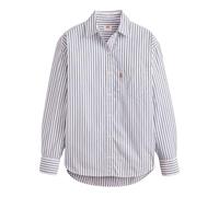 Levi's Mujer Camisa Harlie Boyfriend Marinas Stripe Navy Blazer Blue M