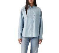 Levi's Mujer Camisa Harlie Boyfriend Where Is She Blue XS
