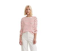 Levi's Mujer Camiseta de Manga Larga Margot Saint Stripe Scarlet Smile Multi Colour L