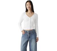 Levi's Mujer Camiseta de Manga Larga Muse con Cuello de Pico, Slim Fit