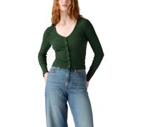 Levi's Mujer Camiseta de Manga Larga Muse Mountain View Greens XS