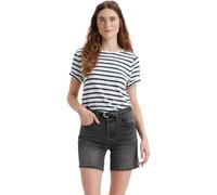 Levi's Mujer Camiseta Margot tee de algodón, Standard Fit, Azul (Captain Stripe Peaco), XS