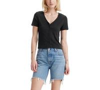 Levi's Mujer Camiseta Muse Caviar Black L