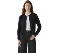 Levi's Mujer Cárdigan Supersoft de Cuello Redondo Anthracite Night Cotton Blend Black L