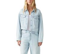 Levi's Mujer Chaqueta Trucker Lino Denim Shrunken '90s Luxury Trip Trucker Blue XS