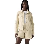 Levi's Mujer Falda vaquera Original Trucker de algodón, Slim Fit, Beige (Spacey Brown Rice Tr), M