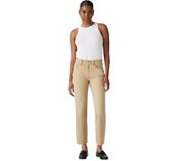 Levi's Mujer Jeans 501 Crop High Rise, Straight Fit, Beige (Scraped Travertineâ S), W26/L28