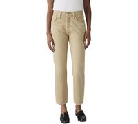 Levi's Mujer Jeans 501 Crop High Rise, Straight Fit, Beige (Scraped Travertineâ S), W26/L30
