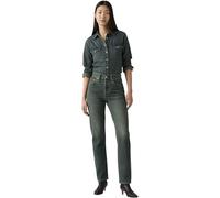 Levi's Mujer Jeans 501 High Rise, Straight Fit, Azul (Verdant Ventures), W32/L30