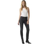 Levi's Mujer Jeans 724 elásticos, Straight Fit, Negro (Together Time), W30/L32