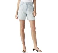Levi's High Rise Baggy Shorts Light Indigo Talla: 28 | Pantalones Cortos Outlet | Mujer | Azul
