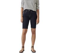 Levi's Mujer Jeans Corto Shaping Bermuda elástico, Talle Medio, Azul (Darkest Sky), 31