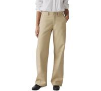 Levi's Mujer Pantalón Chino 90s Straight de algodón, Cintura Media, Beige (Travertine), W23/L30