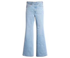Levis Mujer Ribcage Bells Dark Indigo - Worn IN, Sonoma Walks, 33 W/32 L EU