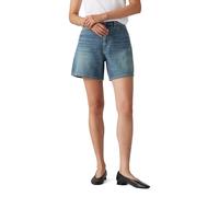 LEVI'S ® Pantalón 'HIGH BAGGY SHORT WHERES MY PHO IN LINEN DENIM' azul denim, Talla 36