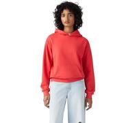 Levi's Mujer Sudadera Heritage con Bolsillo Canguro e inspiración Vintage, Rojo (H125 Garment Dye Che), L
