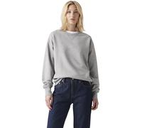 Levi's Mujer Sudadera Heritage Crewneck de algodón, Standard Fit, Gris (Starstruck Heather G), S