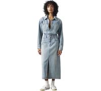 Levi's Mujer Vestido Mini Western Denim con Bolsillos en el Pecho, Standard Fit