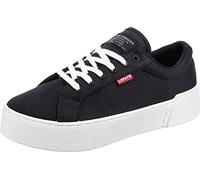 Levi's Mujer Zapatos Plimsolls, Black Normal, 39 EU