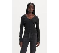 Levi's Muse Long Sleeve Tee Black Talla: XL | Manga Larga Outlet | Mujer | Negro