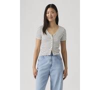 Levi's Muse Ss Tee Penelope Stripe Peacoat Stri Talla: S | Camisetas de Seda Outlet | Mujer