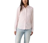Levi's New Classic Fit BW Shirt Camisa con botón bajo, Bibi Stripe Crystal, XS Mujeres