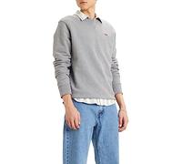 Levi's New Crew Sudadera Hombre, Grey, S