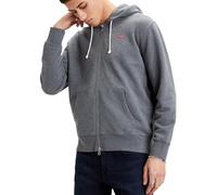 Levi's New Original Zip Up, Sweatshirt para Hombre, Charcoal Heather XX, S