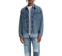 Levi's New Relaxed Fit Trucker Chaqueta Hombre, Waterfalls, XS