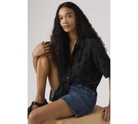 Levi's Novelty Harlie Short Sleeve Cropped Shirt Talla: M | Camisas Outlet | Mujer
