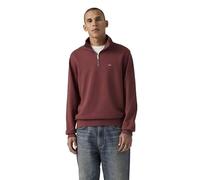 Levi's Original Hm 1/4 Zip Oxblood