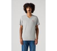 Levi's Original Housemark V-Neck, T-Shirt para Hombre, Mid Tone Grey Heather, L
