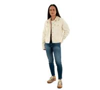 Levi's Original Sherpa Trucker Chaqueta, Egret, L Mujeres
