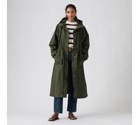 LEVI'S Parka larga con capucha Simone. Color Caqui
