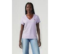 Levi's Perfect Slub Vneck Heirloom Lilac Slub Talla: S | Camisetas de Seda Outlet | Mujer | Púrpura